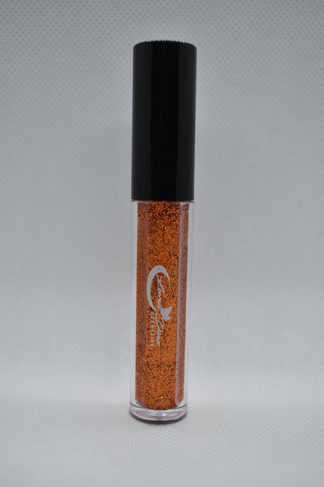 Orange Liquid Eye Shadow Glitter